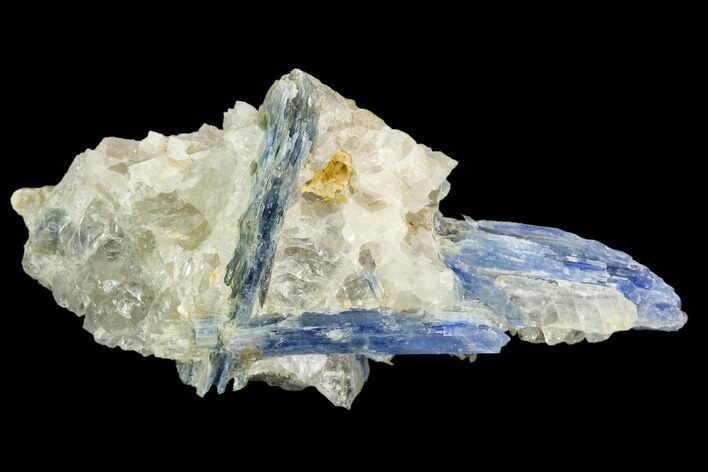 Vibrant Blue Kyanite Crystals In Quartz - Brazil #127367